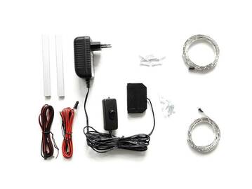 2er Set LED-Band-Beleuchtung, 100 cm 