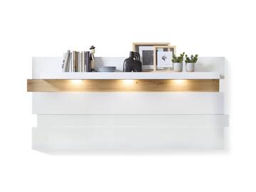 MAILAND Wandpaneel, Material Dekorspanplatte Weiss