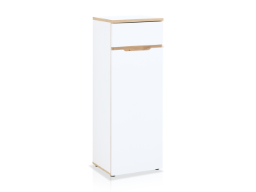 MAILAND Büroschrank V, Material Dekorspanplatte Weiss