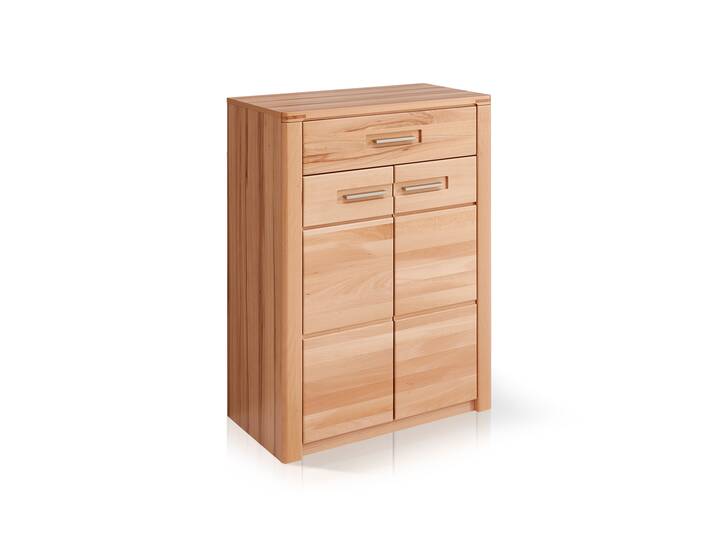 NESTOR ONE Schuhschrank, Material Teilmassiv, Kernbuche lackiert