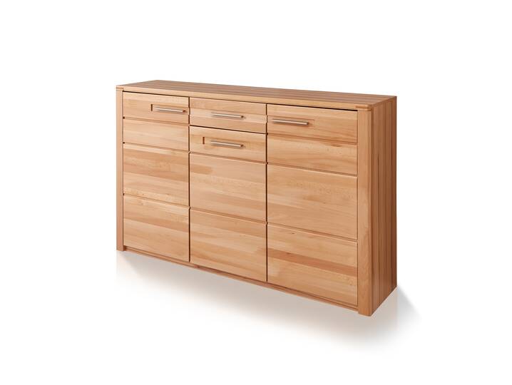 NESTOR ONE Schuhschrank II, Material Teilmassiv, Kernbuche lackiert