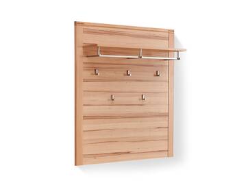 NESTOR ONE Garderobenpaneel, Material Teilmassiv, Kernbuche lackiert