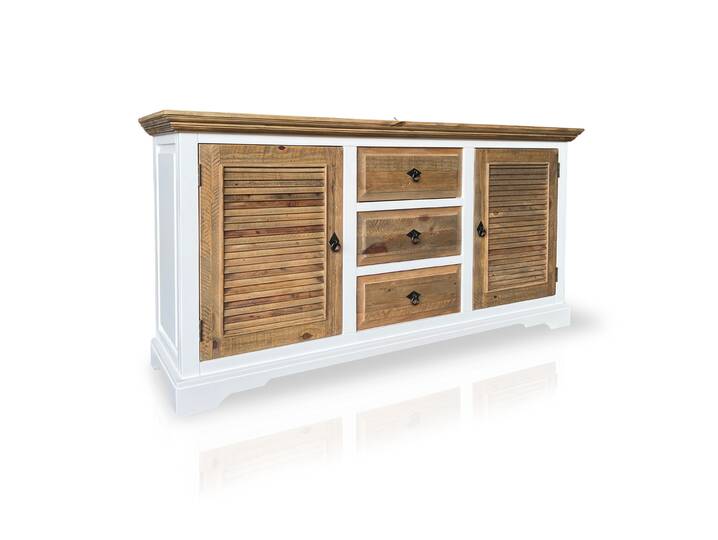 NOTTINGHAM Sideboard, recyceltes Altholz, teilmassiv