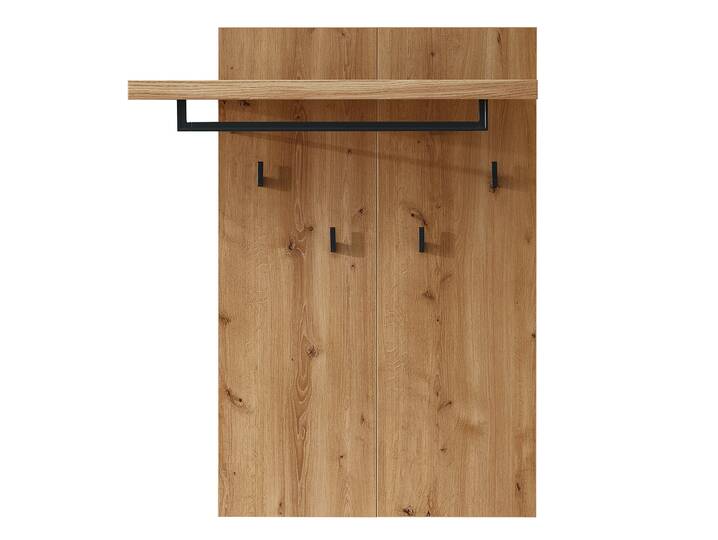 PERLINO Garderobenpaneel II, Material Spanplatte, eichefarbig