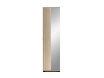 PELMO Garderobenschrank, Material Dekorspanplatte, Basaltfarbig/Riva Eiche Nachb. 