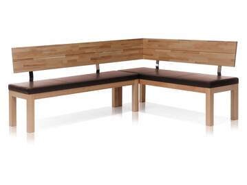 SALIMA Eckbank, Material Massivholz/Kunstleder