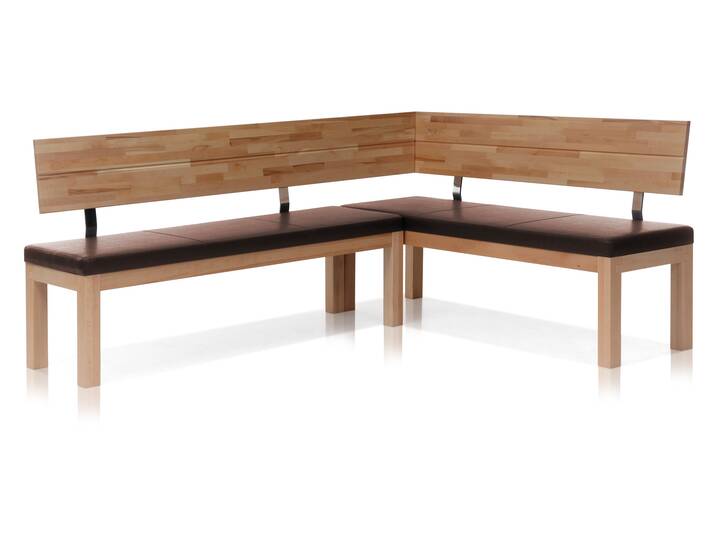 SALIMA Eckbank, Material Massivholz/Kunstleder