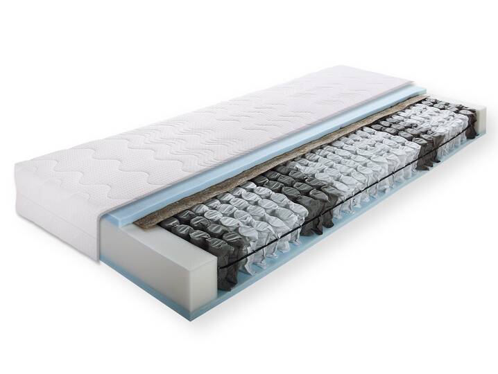 7-Zonen Taschenfederkern Matratze M-Eins 