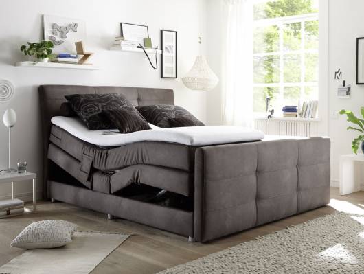 INFANT Boxspringbett elektrisch verstellbar 180x200 cm Kunstleder grau Boxspringbett mit bettkasten elektrisch
Boxspringbett mit bettkasten elektrisch
INFANT Boxspringbett elektrisch verstellbar 180x200 cm Kunstleder grau