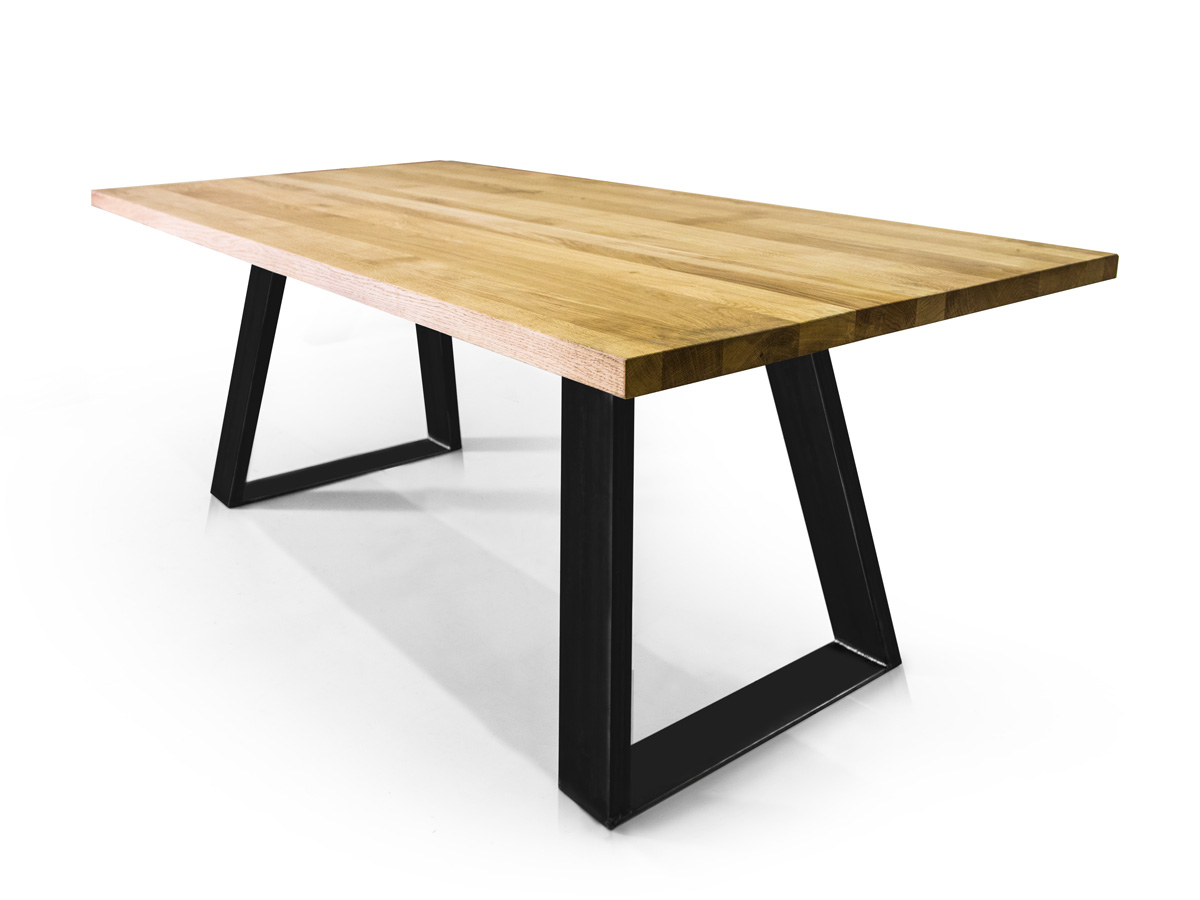 Munchen Massivholzesstisch Material Massivholz Metall Kernbuche 160 X 90 Cm