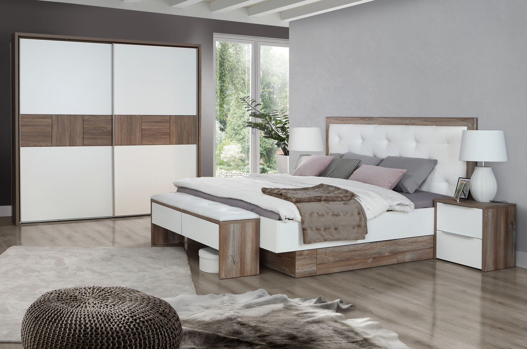 Schlafzimmer Komplett Weiss Grau – Caseconrad.com