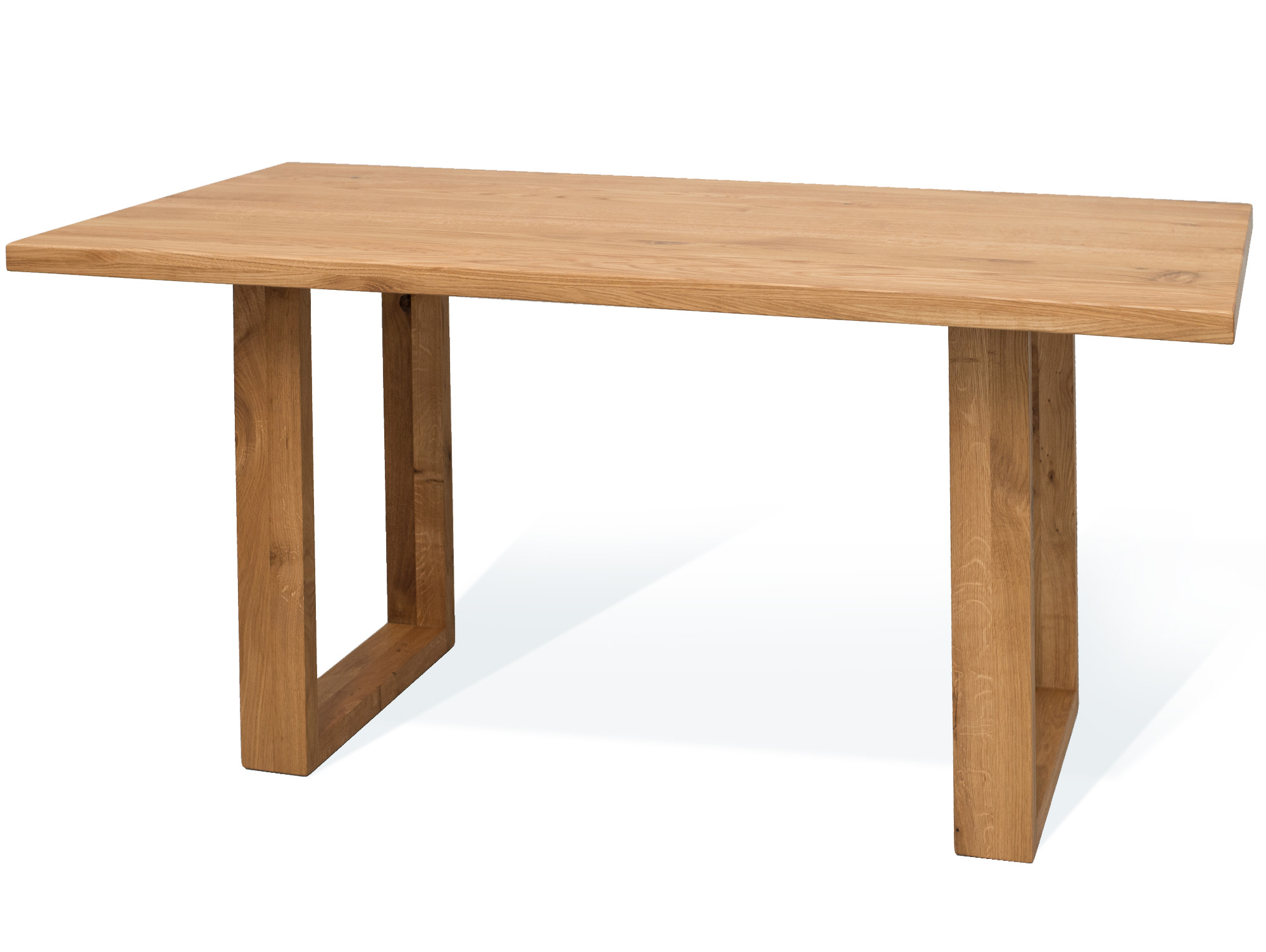 Ortilo Esstisch Material Massivholz Wildeiche Geolt 160 X 90 Cm