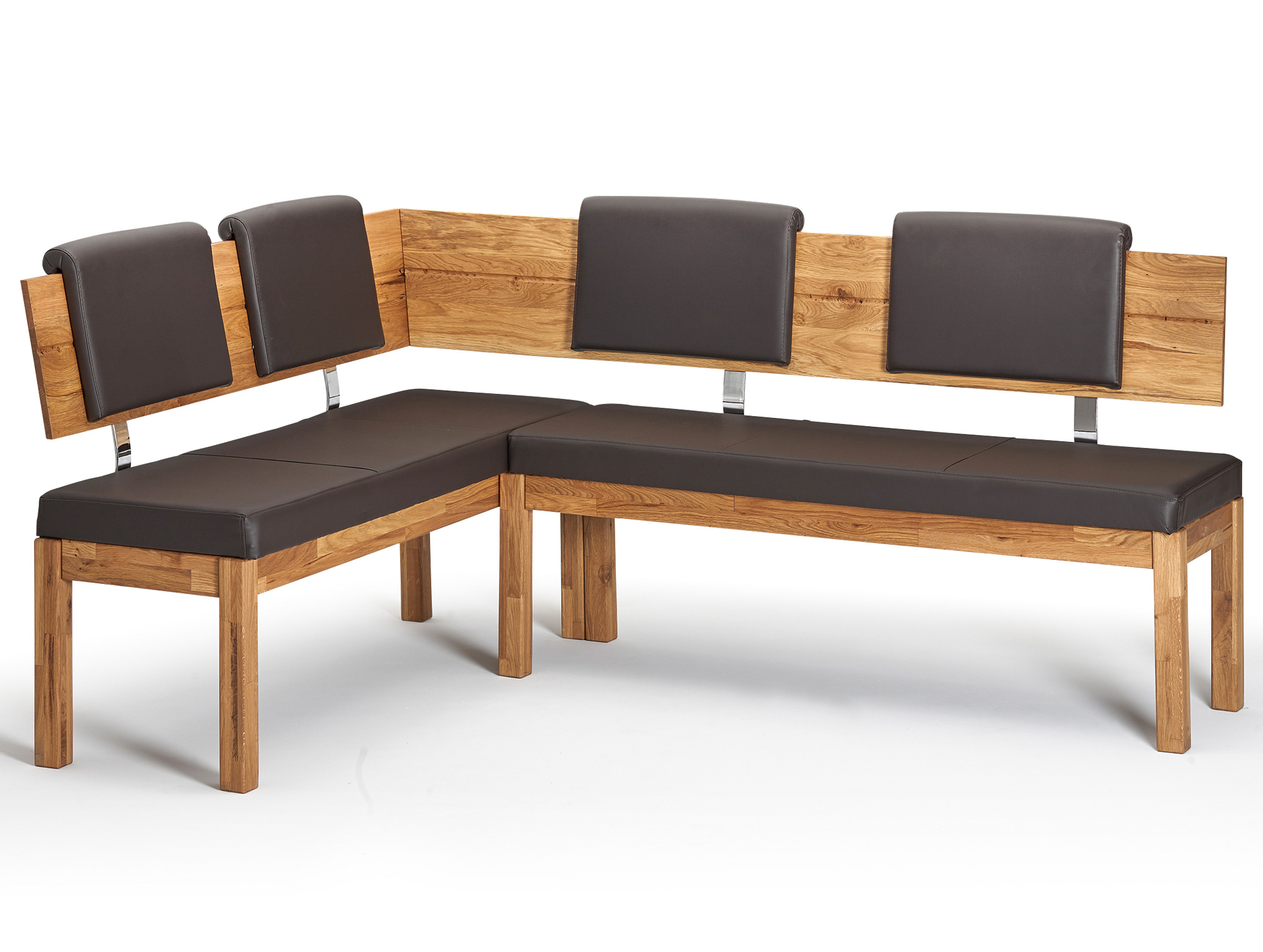 Pierre Eckbank Material Massivholz Kunstleder 150 X 195 Cm