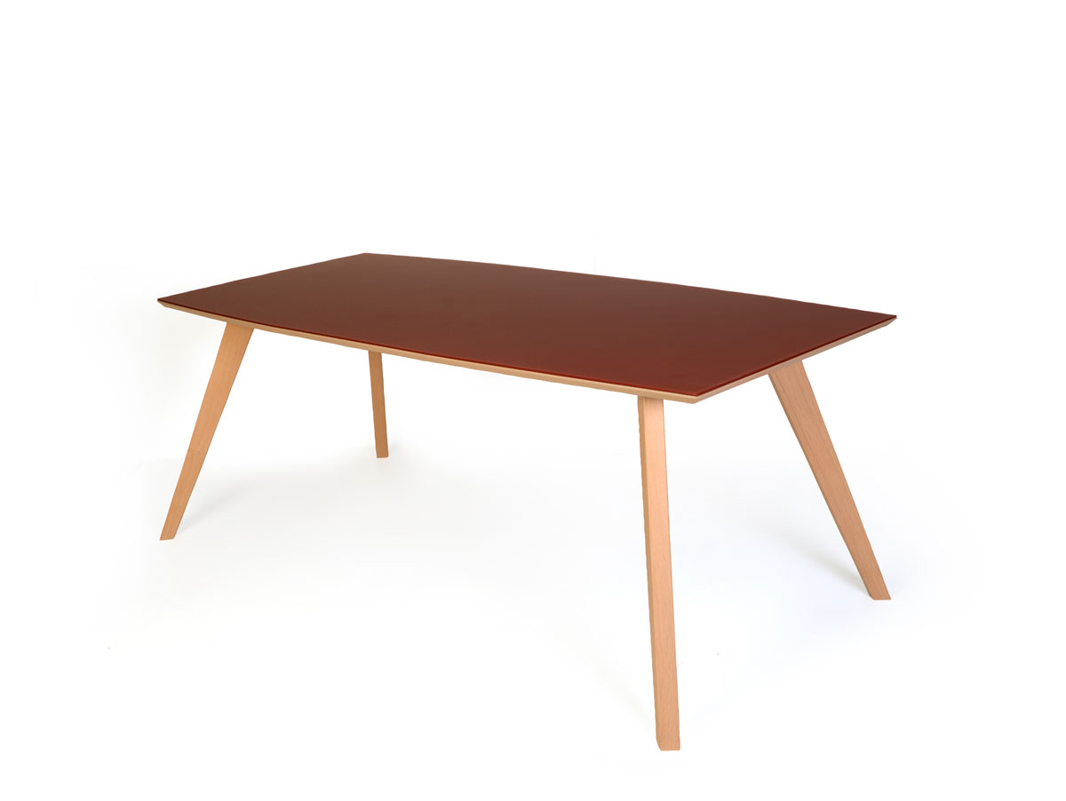 Tommy Esstisch Material Massivholz 160 X 90 Cm Rechteckig Eiche Taupe
