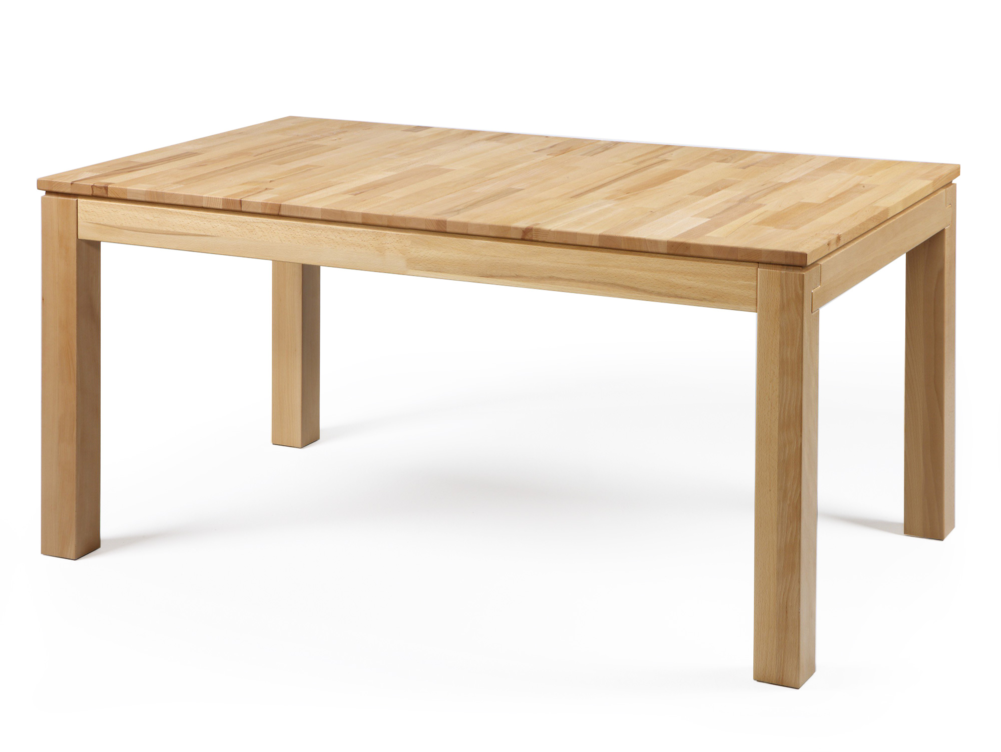 Ginella Esstisch Ausziehtisch Material Massivholz Eiche 130x90 Cm Ohne Auszug