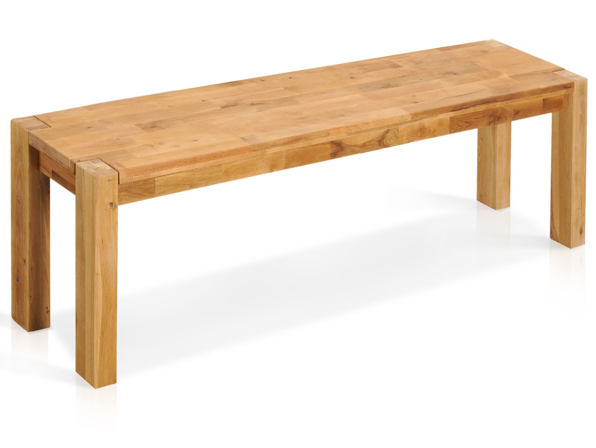 Jilian Sitzbank Material Massivholz Wildeiche Geolt 140 Cm