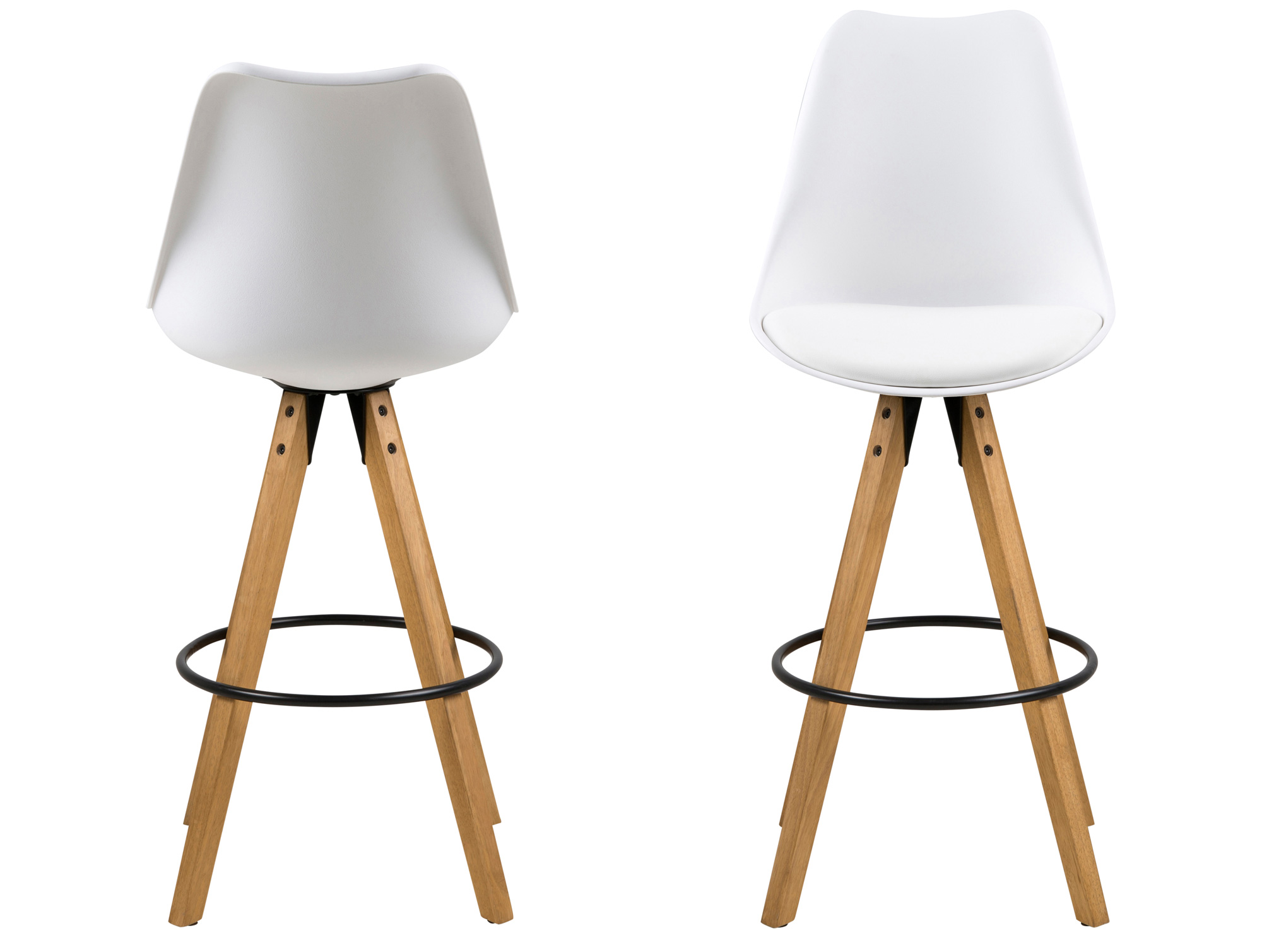 Dallas Barhocker Material Kunststoff Massivholz Gestell