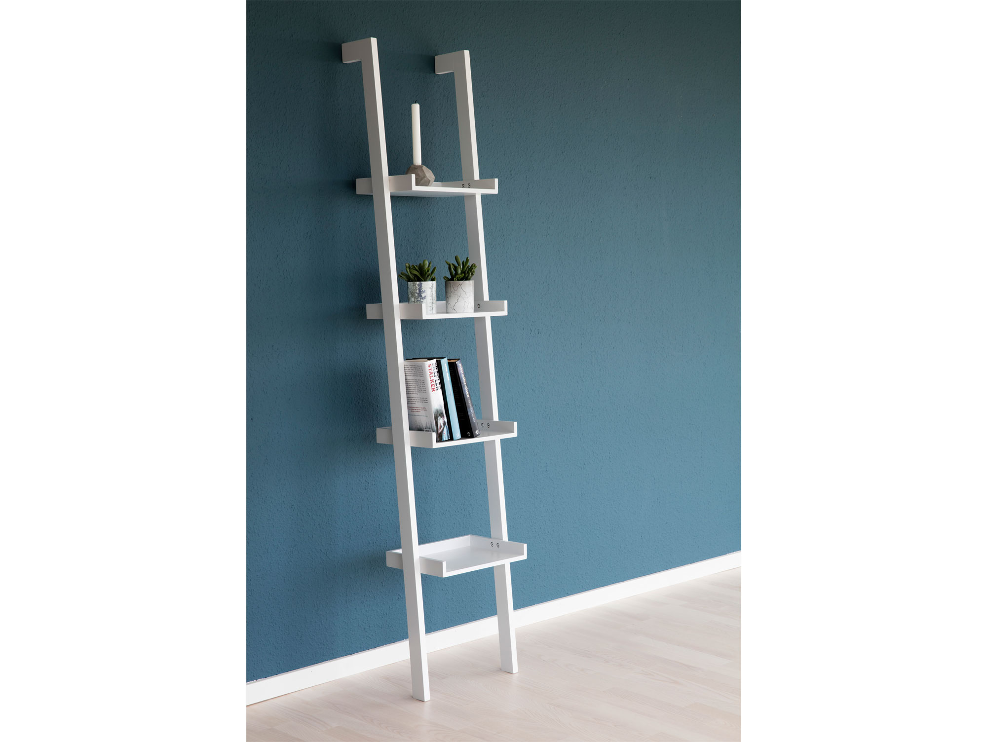 Book Leiterregal Treppenregal Material Mdf 37 Cm 180 Cm