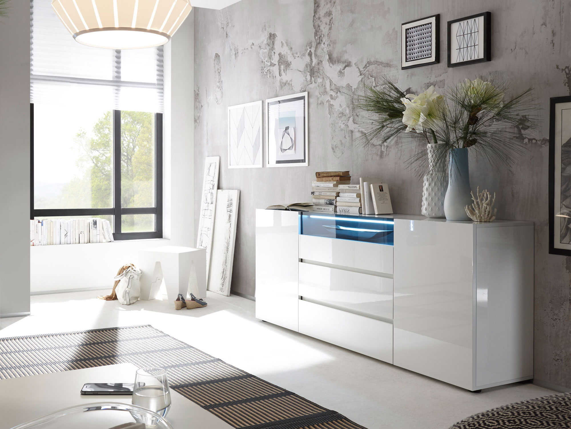VENEDIG Sideboard weiß -> Kommode Venedig Weiß VENEDIG Sideboard weiß -> Kommode Venedig Weiß