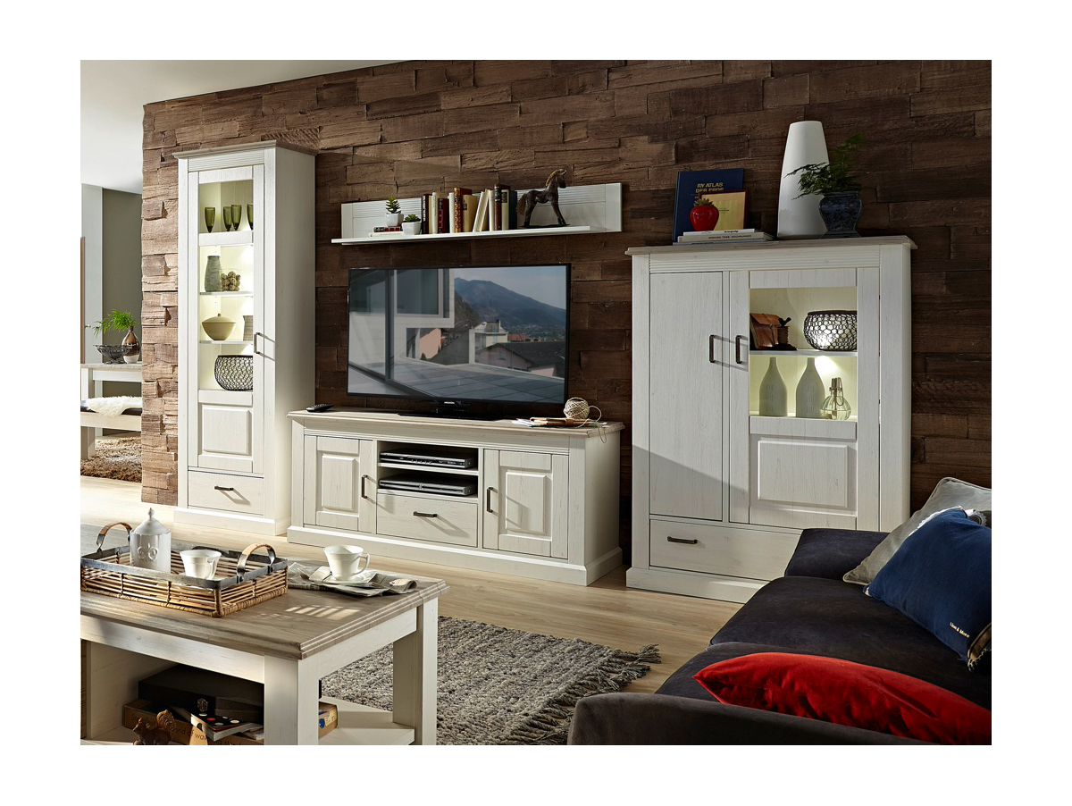 LOUISA Couchtisch Pinie helltaupe LOUISA Couchtisch Pinie helltaupe