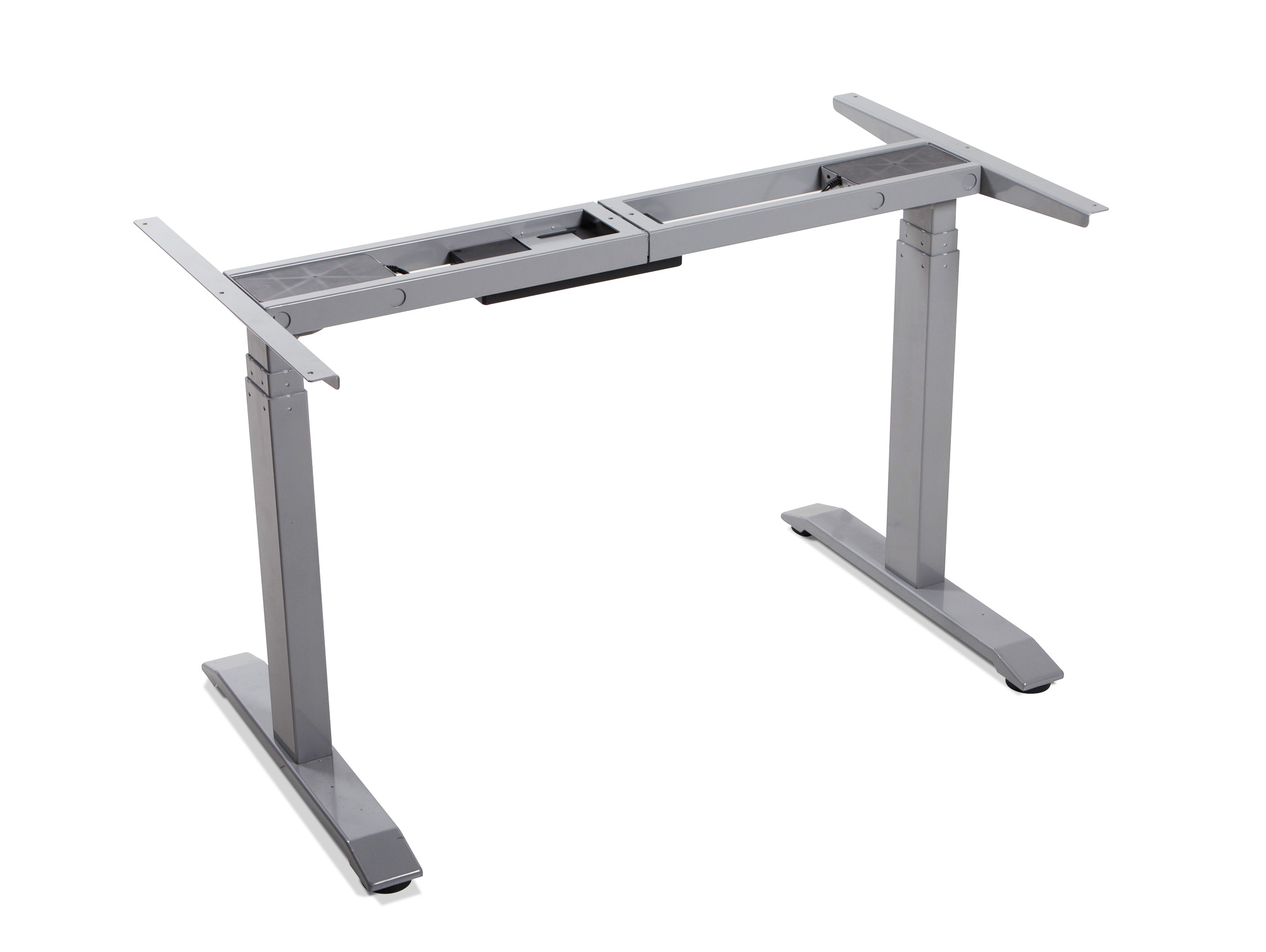 OFFICE ONE elektrisch höhenverstellbarer Schreibtisch / Stehtisch, Material Dekorspanplatte